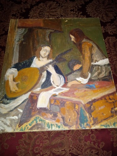 Quadro datato 1888 una - quadro, di