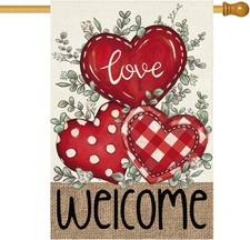 Bandiera San Valentino Welcome