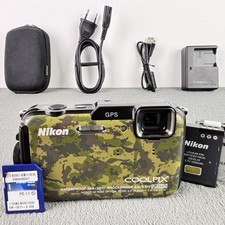 Nikon Coolpix AW110 Camouflage - 16 MP - Set fotocamera digitale compatta impermeabile