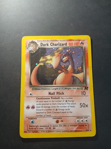 Dark charizard holo - dark,