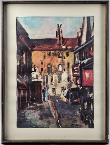 Quadro filippo pisis veduta - quadro,