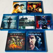 Keanu Reeves  Blu-Ray Lot of 7