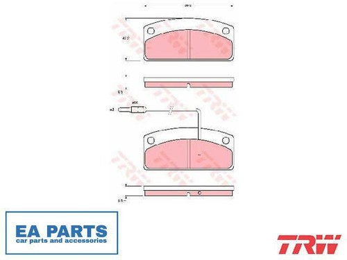Set pastiglie freno - set, a