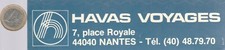 Autocollant havas voyages - ,