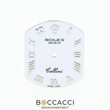 ROLEX quadrante bianco, numeri romani per Cellini ref. 6633/8 Riferimento: 6633/9 (ECCELLENTE...