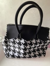 borsa save my bag fantasia pied de poule