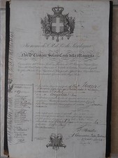 Documento Antico Passaporto