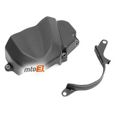 Copripignone in carbonio per