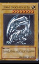 Drago Bianco occhi Blu Ultra