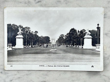 PARIGI ARCO DI TRIONFO VECCHIA CARTOLINA OLD POSTCARD