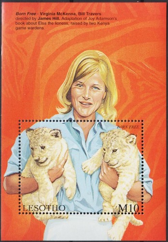 Lesotho 1998 cinema born free - lesotho,