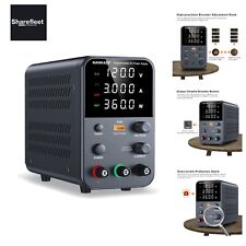Alimentatore da Laboratorio, 0-120 V, 0-3 A, DC Alimentatore Regolabile con...