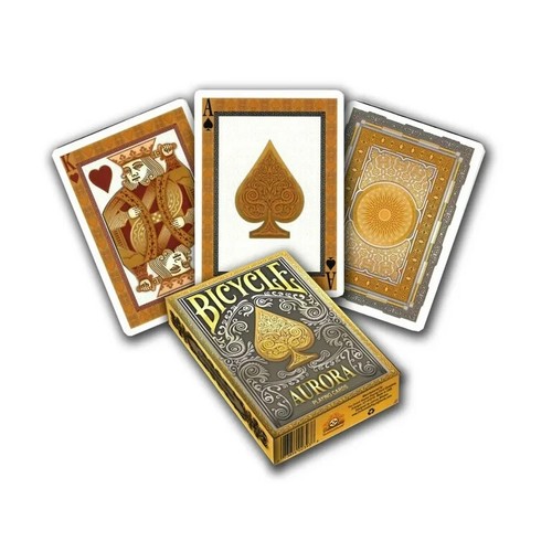 Carte gioco bicycle aurora - carte,