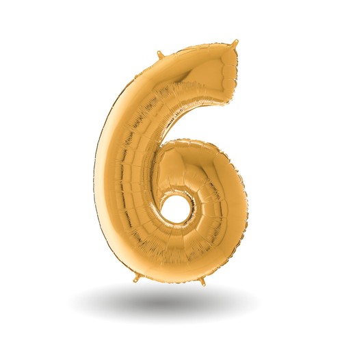 Pallone compleanno numero - , 6