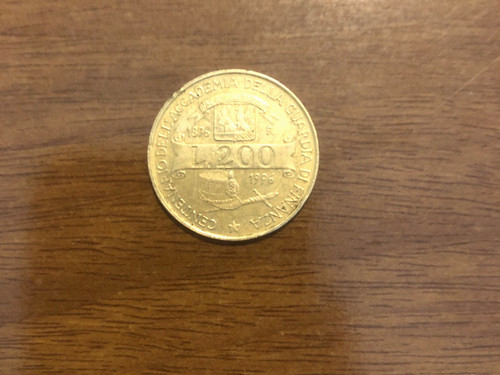 200 lire 1996 centenario - 1996,