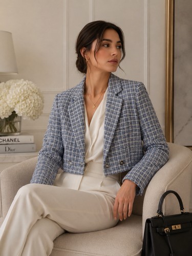 Giacca blazer zara tweed - blazer,