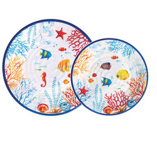 Set Di 12 Piatti Marittimi