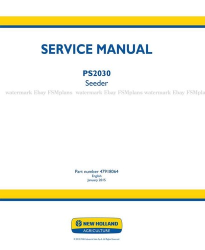 New holland ps2030 - new,