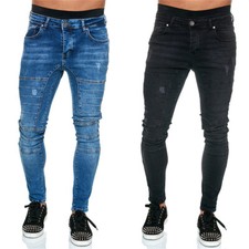 Jeans uomo pantaloni denim