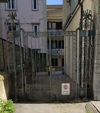 Cancello antico inizio 900 in ferro battuto