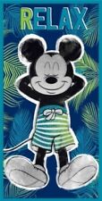 Telo Mare Bambino Disney Mickey Mouse In Spugna Piscina Spiaggia Asciugamano