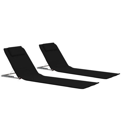Lettino spiaggia - 2x, da