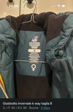 giubbotto invernale k way