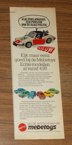 Rara pubblicità mattel - pubblicità,