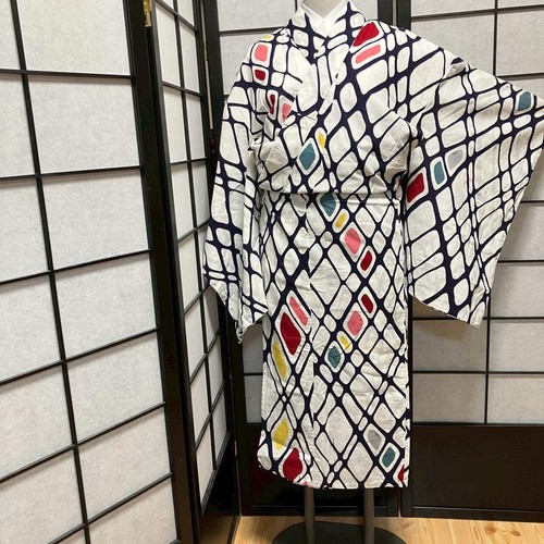 9076 giapponese yukata donna - giapponese,