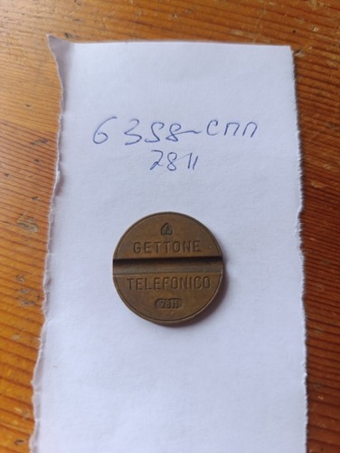 Gettone telefonico 7811 cmm - gettone,