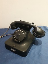 Telefono In Bachelite Nera Anni 50 SAFNAT Milano 1958 Da Collezione!!RARISSIMO!
