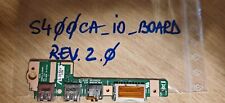 ASUS S400 S400CA SCHEDA JACK AUDIO 2 USB SD S400CA_IO_BOARD REV. 2.0