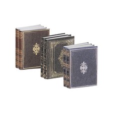 3 Pezzi Decorazione Libri Casa