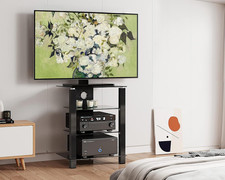 Porta TV Hifi 4 Livelli Vetro