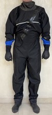 Trident UK Drysuit XL (171 cm) SeamTite collo e calze in lattice - perfettamente funzionante