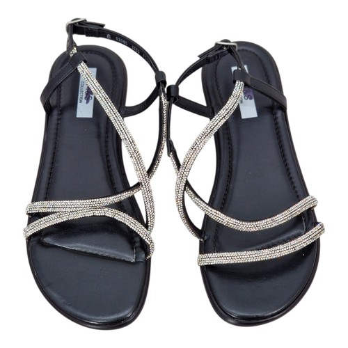 Sandali metallizzati piatti
