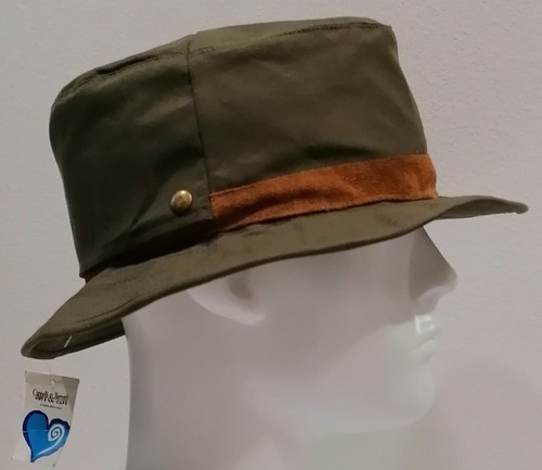 Cappello impermeabile verde - impermeabile,
