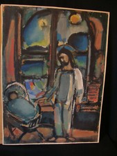 "Paternité" lithographie et