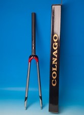 FORCELLA COLNAGO CARBON 75 ROAD FORK 700c FULL CARBON 1-1/8" 385 Gr.