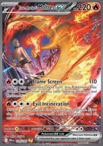 Team rocket moltres - rocket's, ex