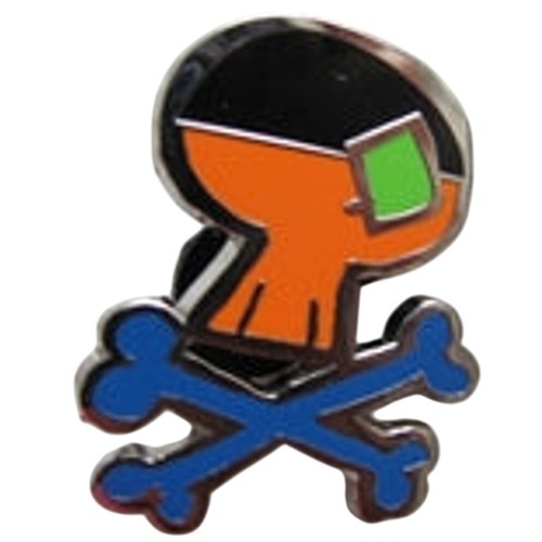 Set mini pin teschi - mini-pin, di