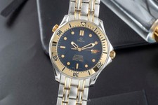 Omega Seamaster Professional 300M Acciaio Oro Automatico Orologio Uomo Ref. 2432.80.00