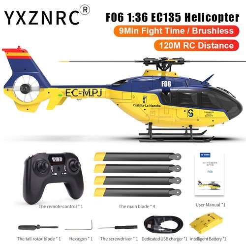 Yuxiang f06 ec135 elicottero - ec135,