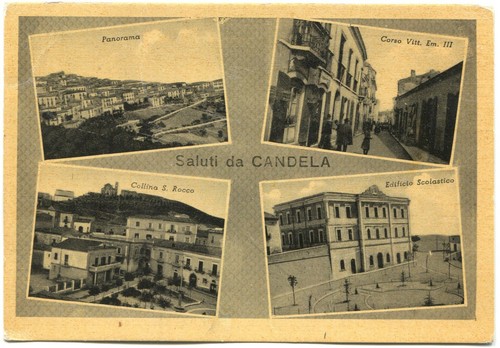 Candela saluti da - (foggia),,