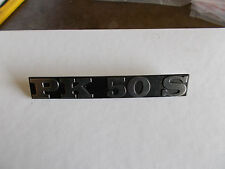 TARGHETTA LATERALE " PK 50 S " PER SPORTELLO VESPA PK 50 S