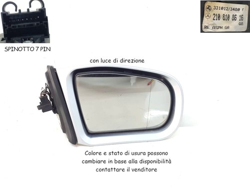 Specchietto retrovisore destro - specchietto,
