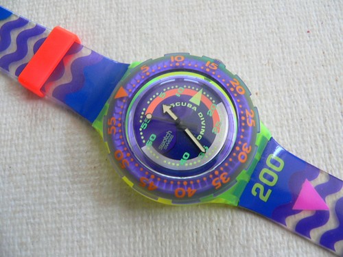 1992 scuba 200 swatch - 200, watch