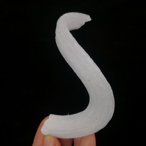 Selenite 94mm corno - (gesso),