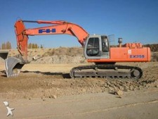 Fiat-Hitachi EX 355 decalcomanie adesive, kit Completo