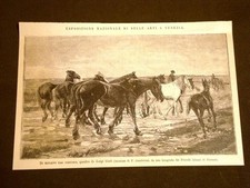 Esposizione d'Arte di Venezia del 1887 Ritorno dal pascolo di Luigi Gioli